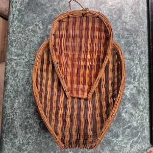 Woven Basket Wall Decor